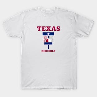 Texas Disc Golf - Flag Cage Light T-Shirt